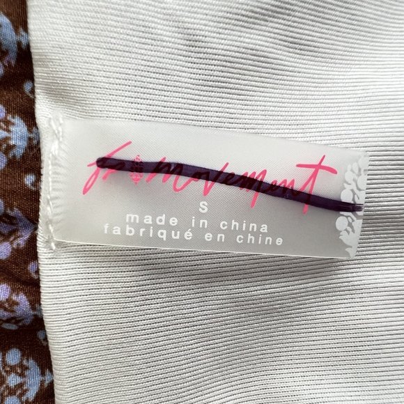 NEW FREE People Movement The Way Home High Rise Pull On Shorts Elastic Waist - Picture 15 of 16